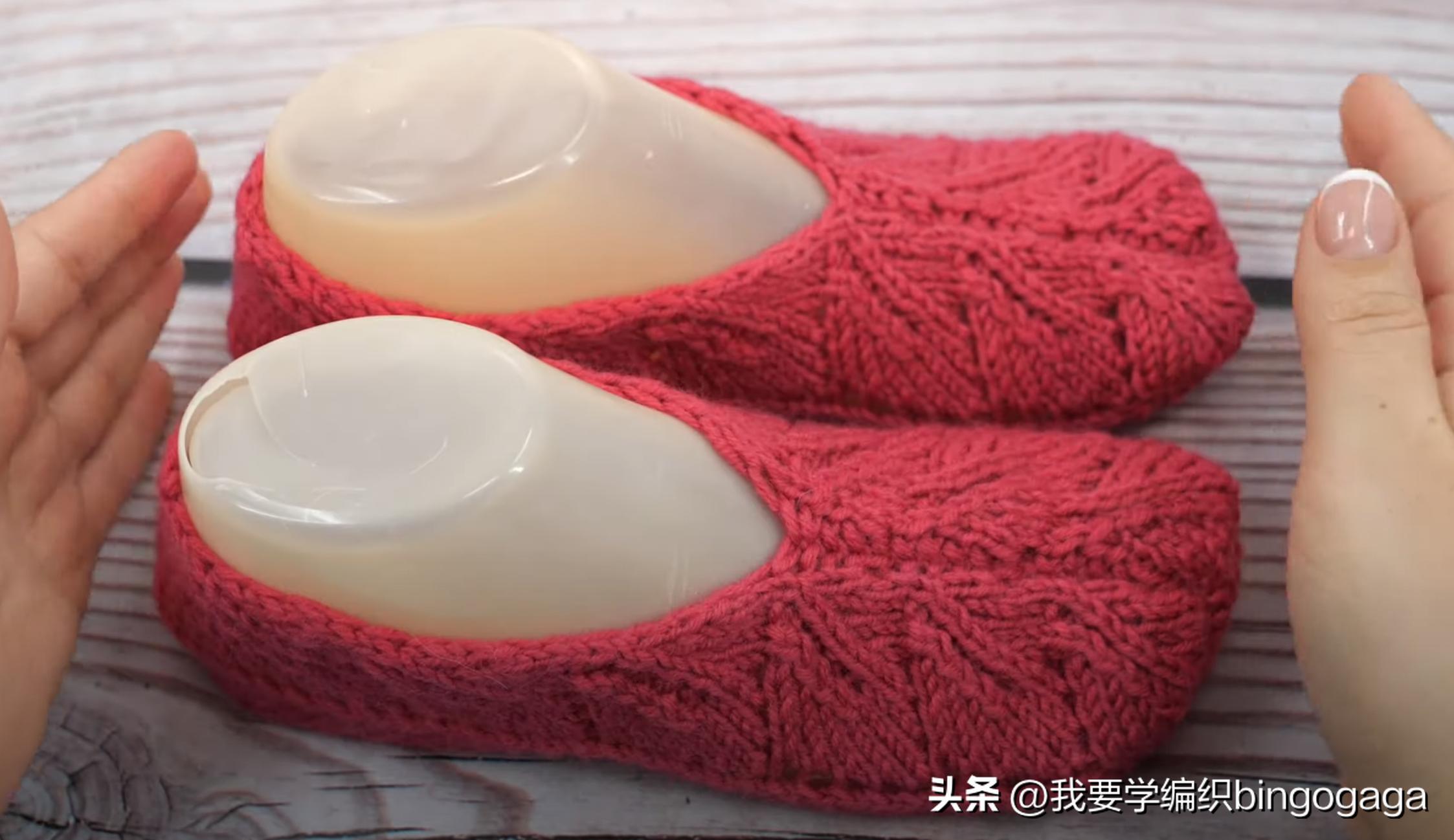 成人织鞋袜教程,一步一步教新手织袜子鞋袜