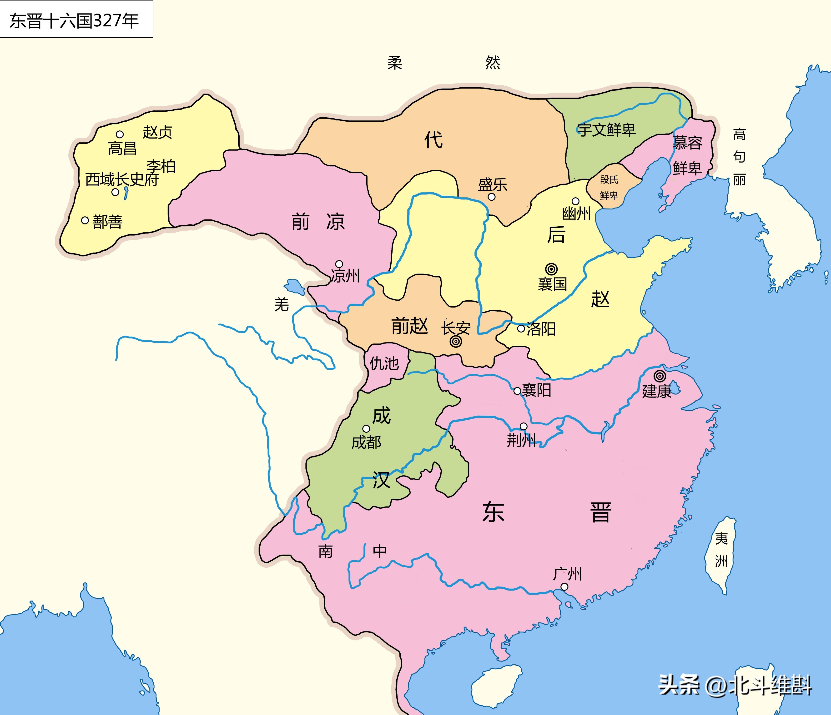 东晋收复中原故土的十次北伐详解,东晋的疆域忽大忽小是什么原因