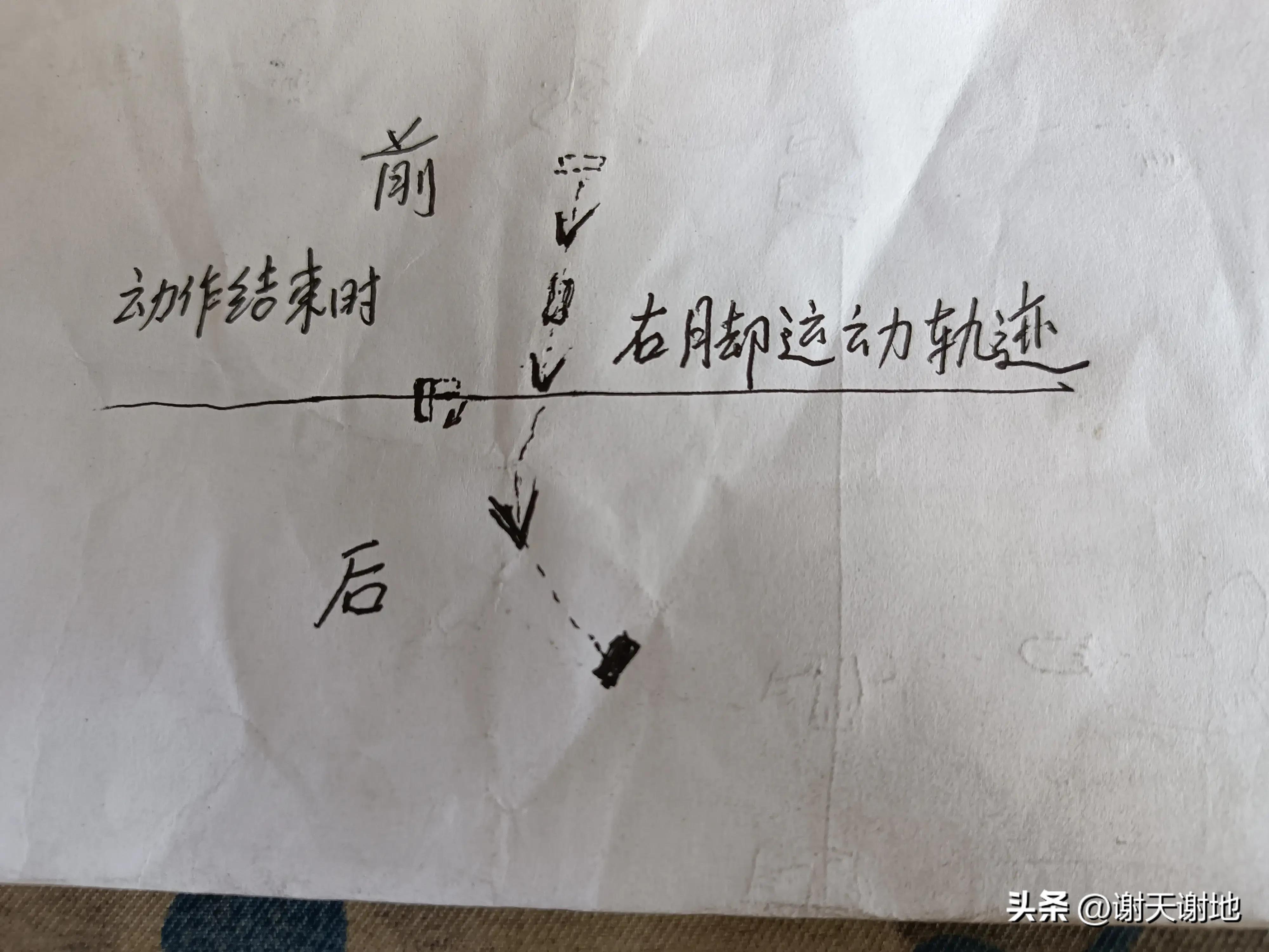 陈式太极拳56式闪通背分解教学,陈式56式太极拳闪通背分解教学