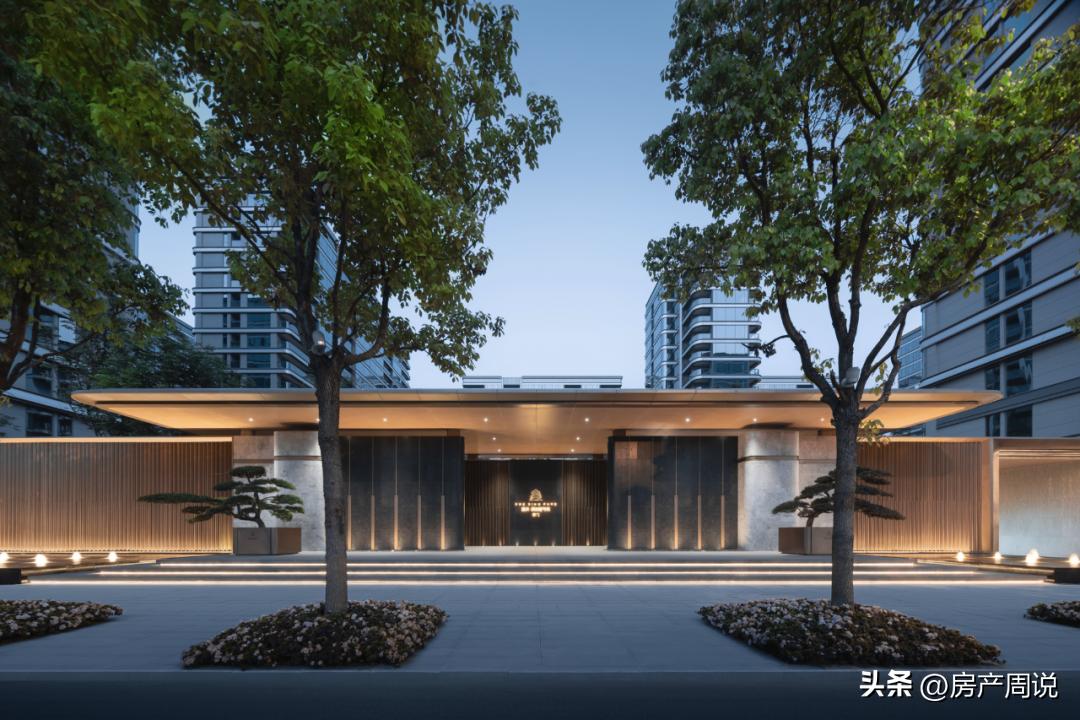 高档小区大门入口图片欣赏,高档小区大门入口门楼图