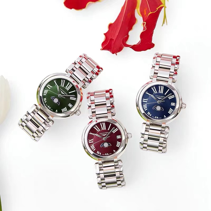 浪琴心月系列月相女士腕表,浪琴月相小姐姐