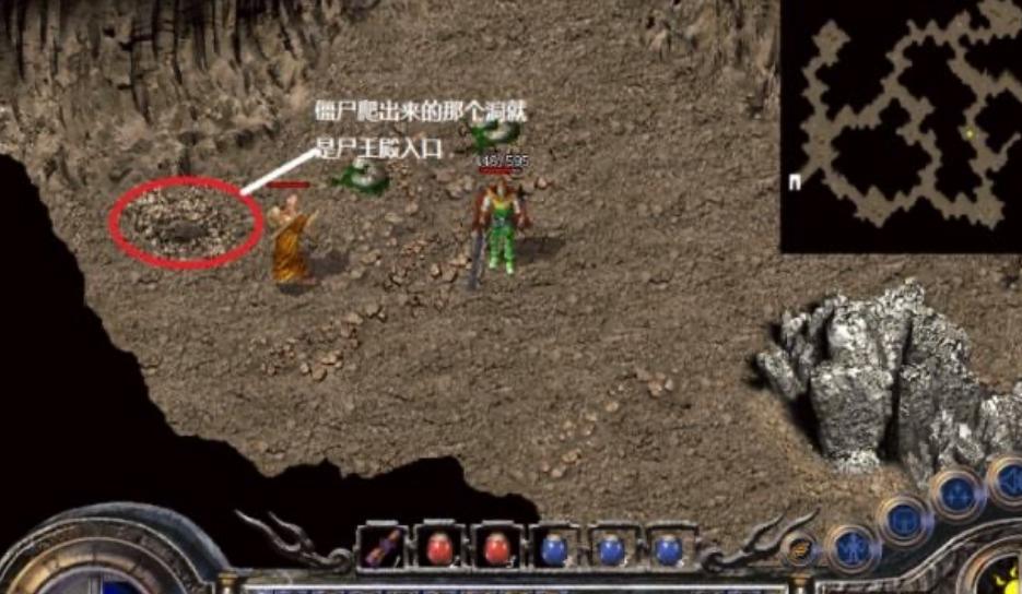 热血传奇十大神秘之谜,探秘传奇未知尸王殿