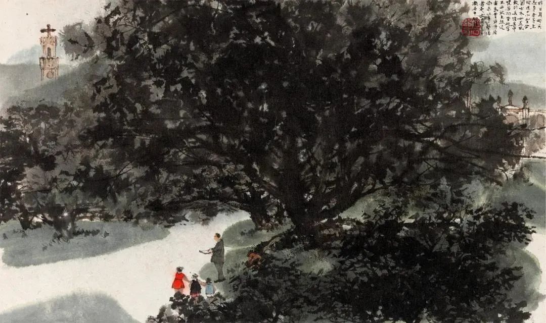 傅抱石山水画鉴宝真迹视频,傅抱石山水画拍卖价格排名