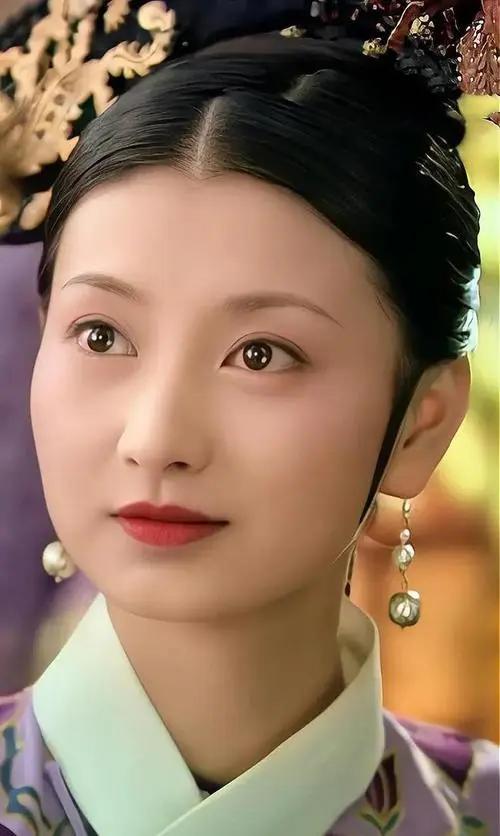 沈眉庄斓曦绝世美颜,可爱沈眉庄斓曦