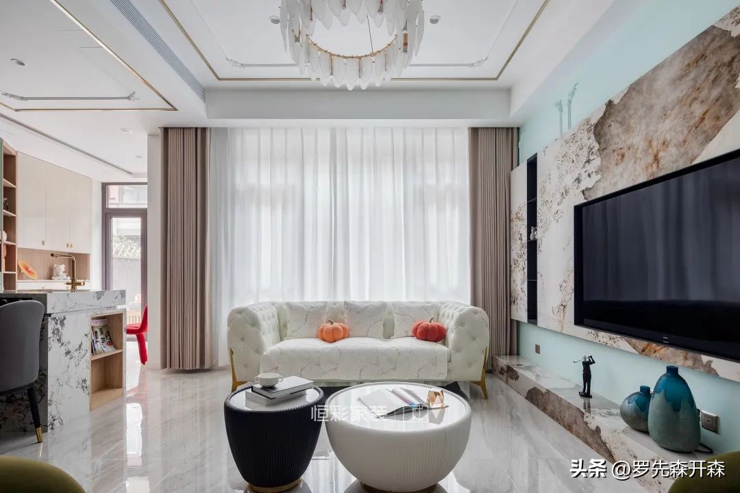 太好住了！汗蒸房、拳击馆统统搬回家，262㎡排屋法式轻奢混搭