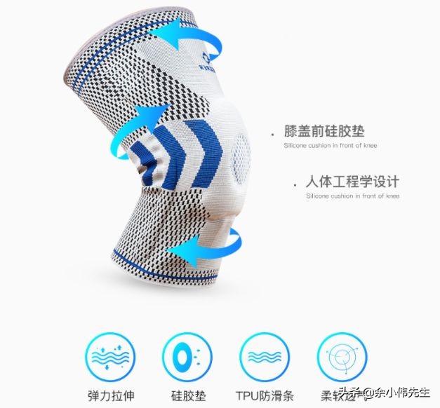 比较好的运动护膝推荐,护膝推荐一体