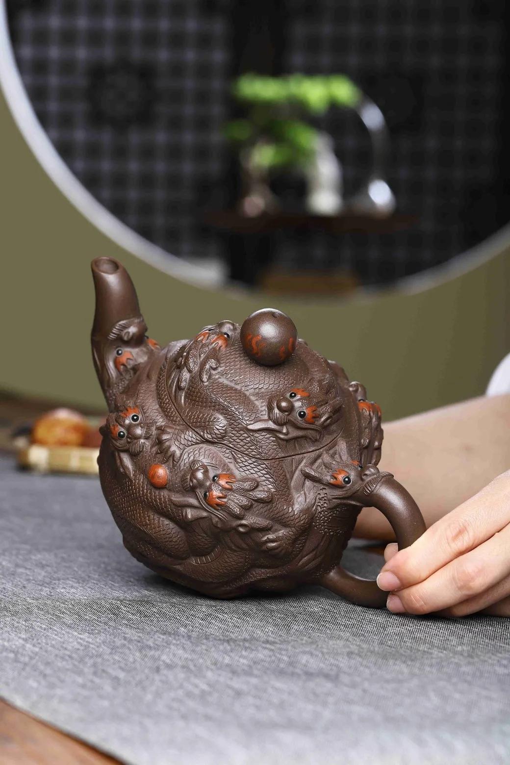 「九龙至尊」家‮原藏‬矿底槽清.720cc国高工艺美术师