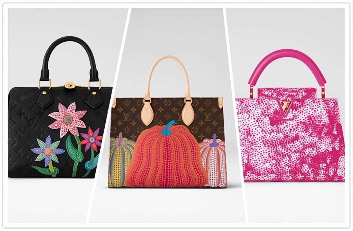 lv草间联名最难买款包,lv草间弥生联名