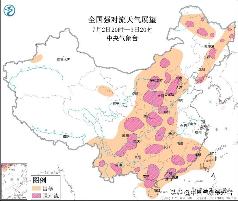 雷雨大风预警最新消息,今年的狂风暴雨经过哪些地方