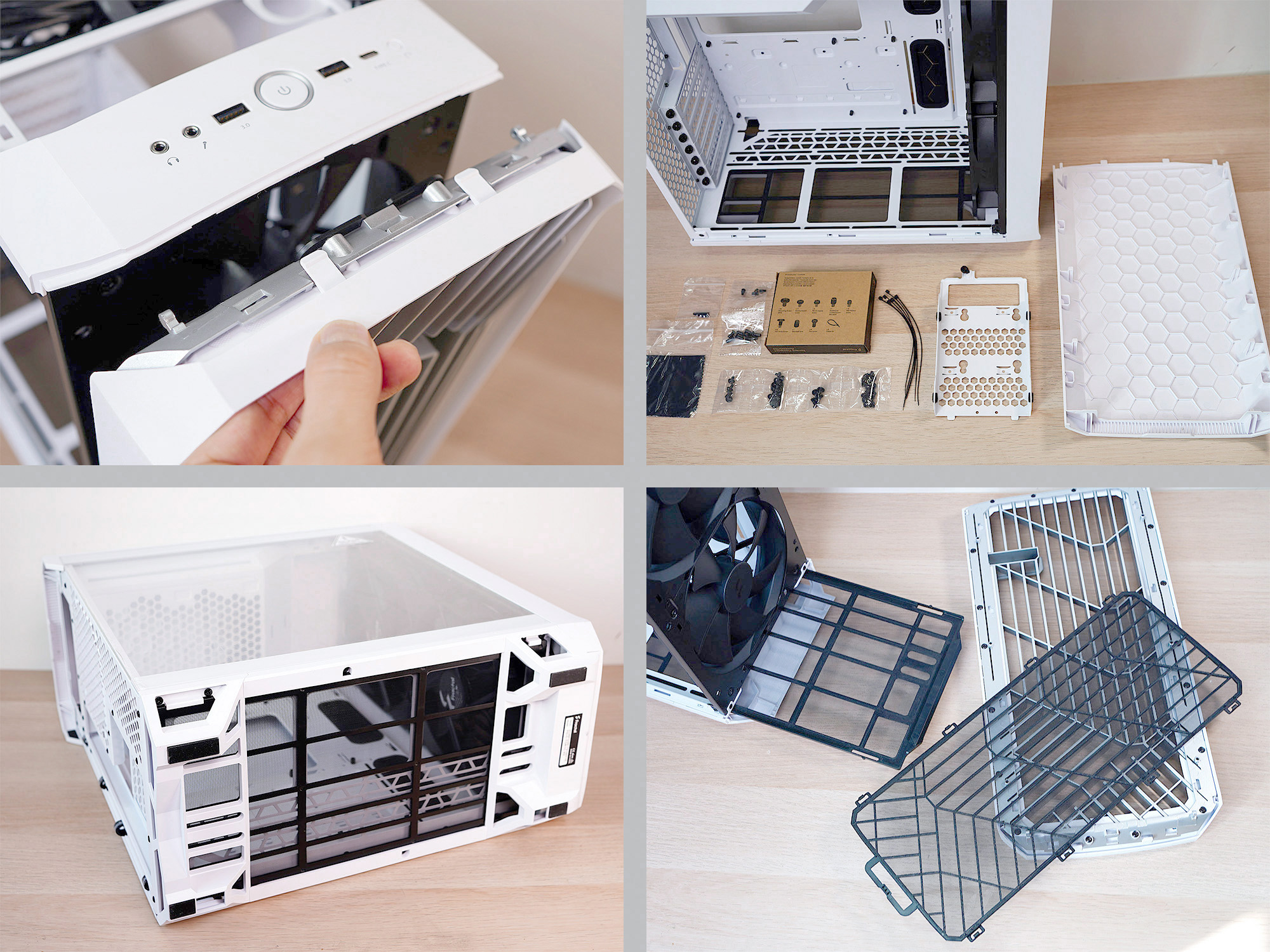 白银经典配色，最强风冷组合，能玩老头环，也是生产力的PC主机