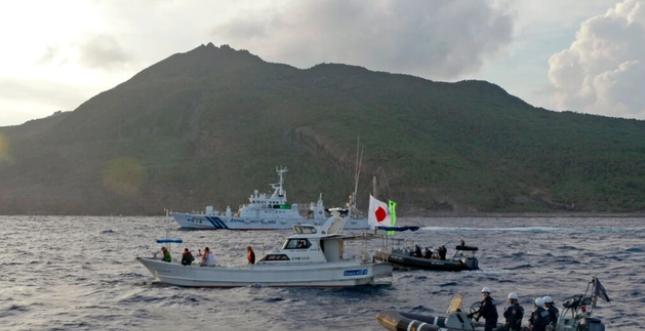 看完最近中日在*鱼岛钓**海域的较量，感觉大快人心，两个字：好爽！