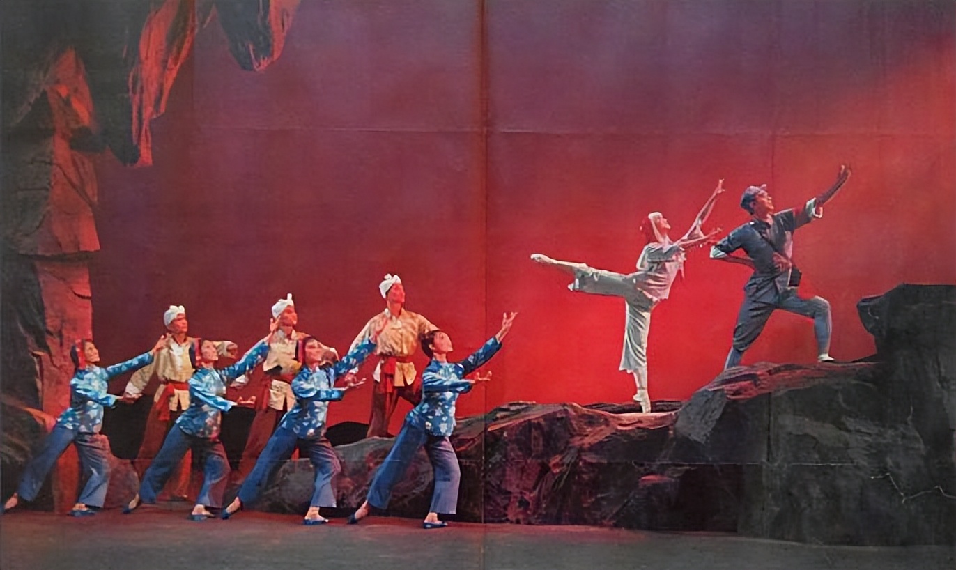 舞剧白毛女分幕,舞剧黑白版白毛女