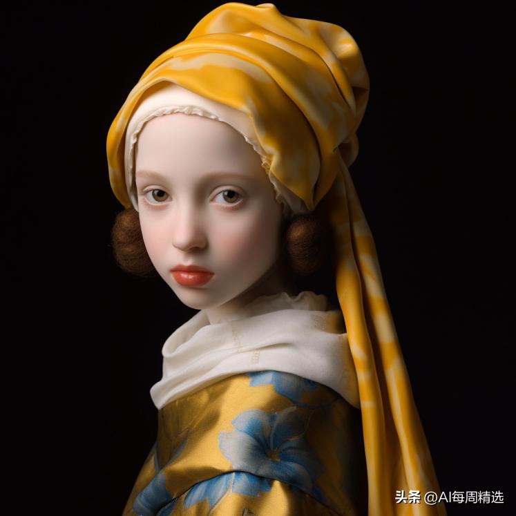 数字油画玩偶,现实主义肖像油画