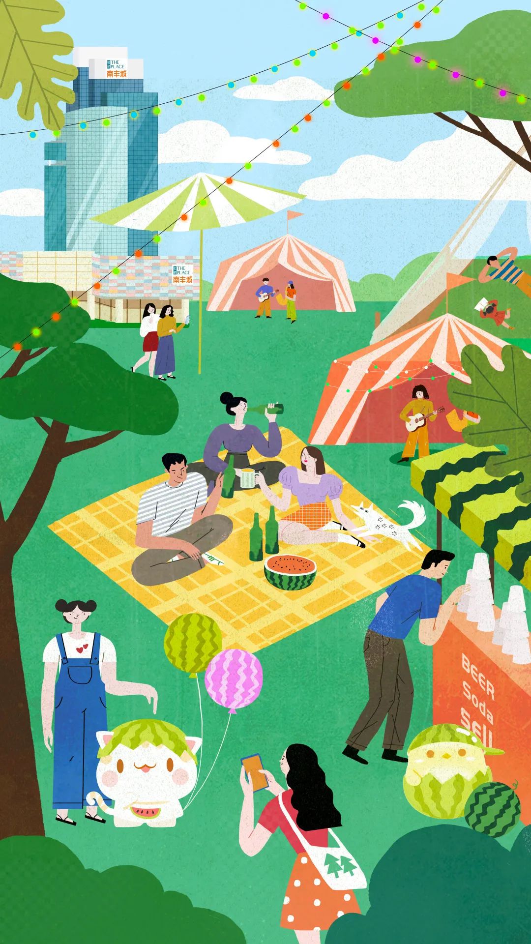 扁平插画怎么设计,为什么大牌都用扁平插画设计