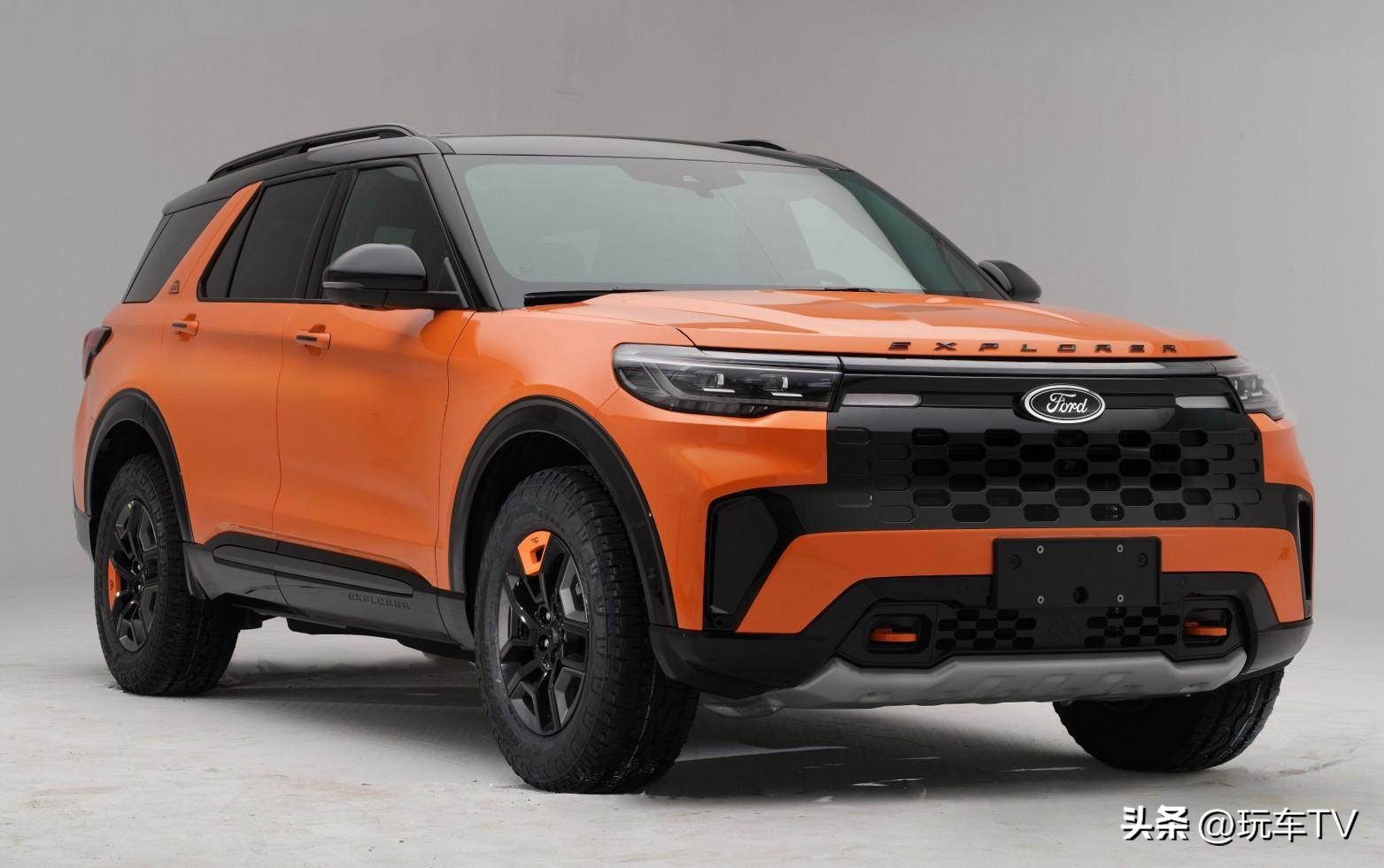 最强越野探险者！硬派造型+AT轮胎+四驱剑指坦克500？