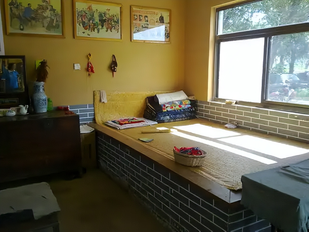 差不多得啦!炕头儿别烧太热啦……