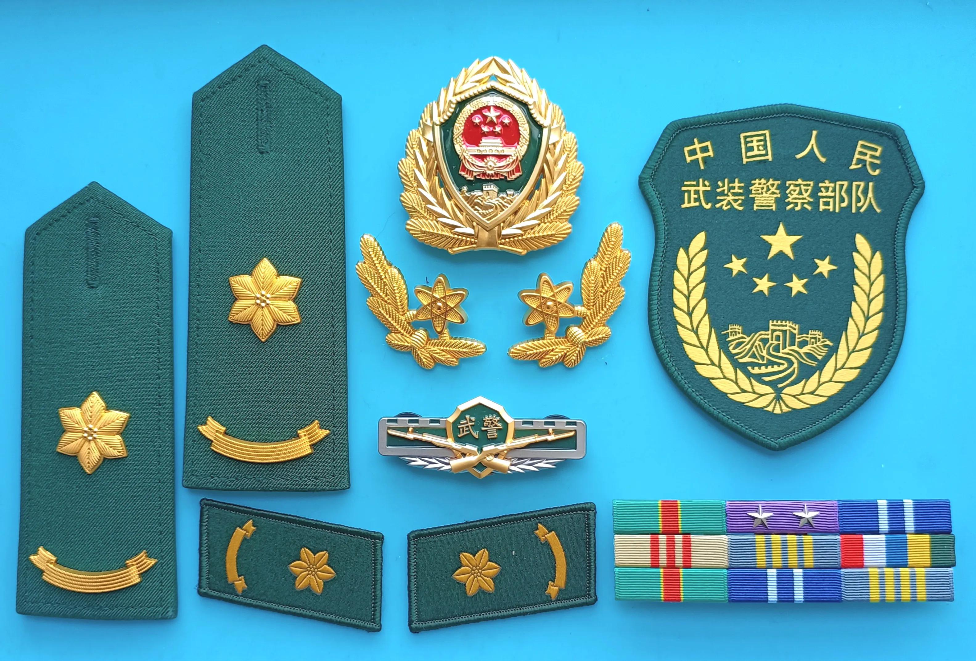 毛启国收藏帽徽图片,中国陆军狼牙特种部队肩章图片