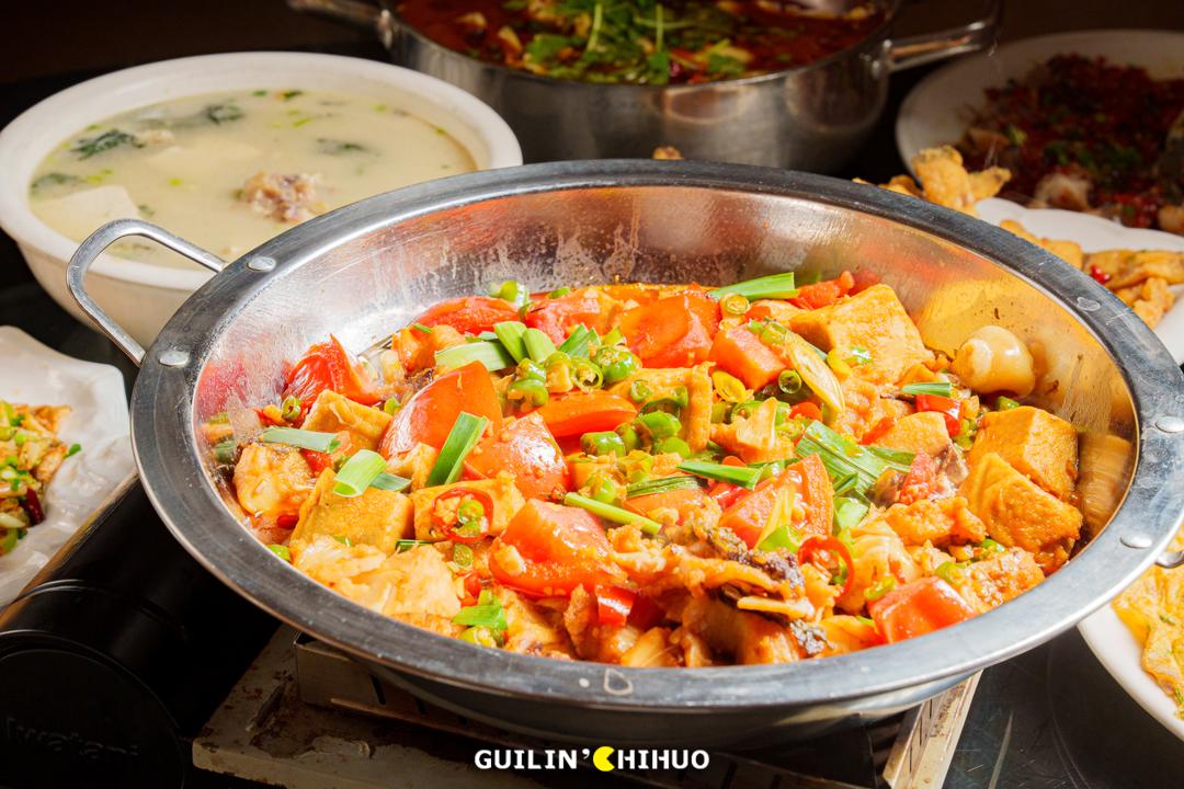 一鱼7吃！11斤以上大活鱼现做！桂林市郊这处田园秘境太会做了！