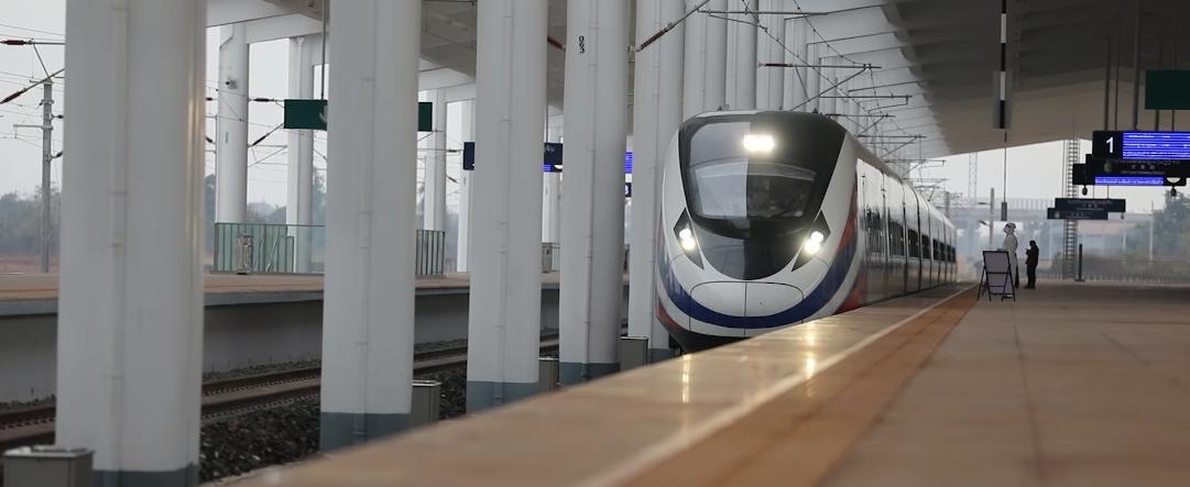 中老铁路发车仪式现场直播,中老铁路国际旅客列车发车