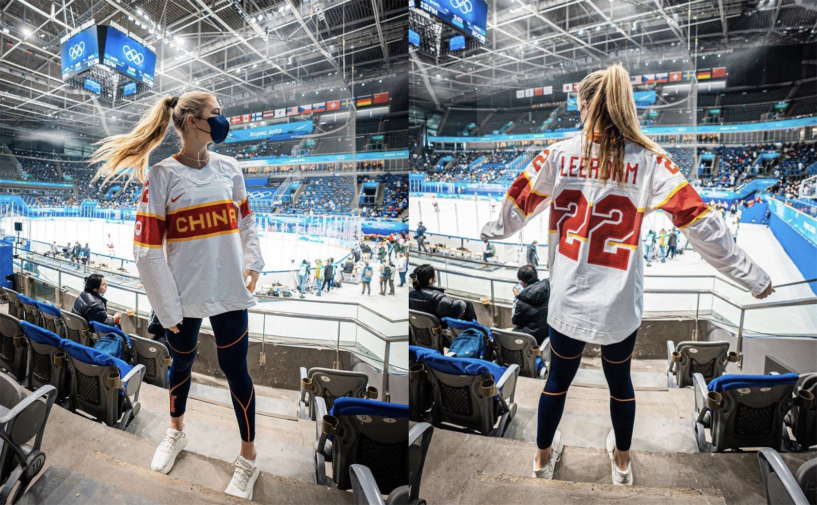 18万人点赞！荷兰美女运动员穿中国队服，做法令人肃然起敬