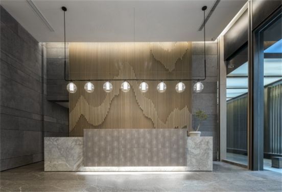 时尚前厅装修设计方案,前厅隔断墙装修