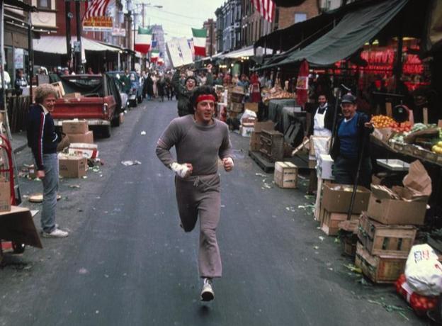 洛奇6史泰龙申请拳击执照,洛奇拳击励志视频