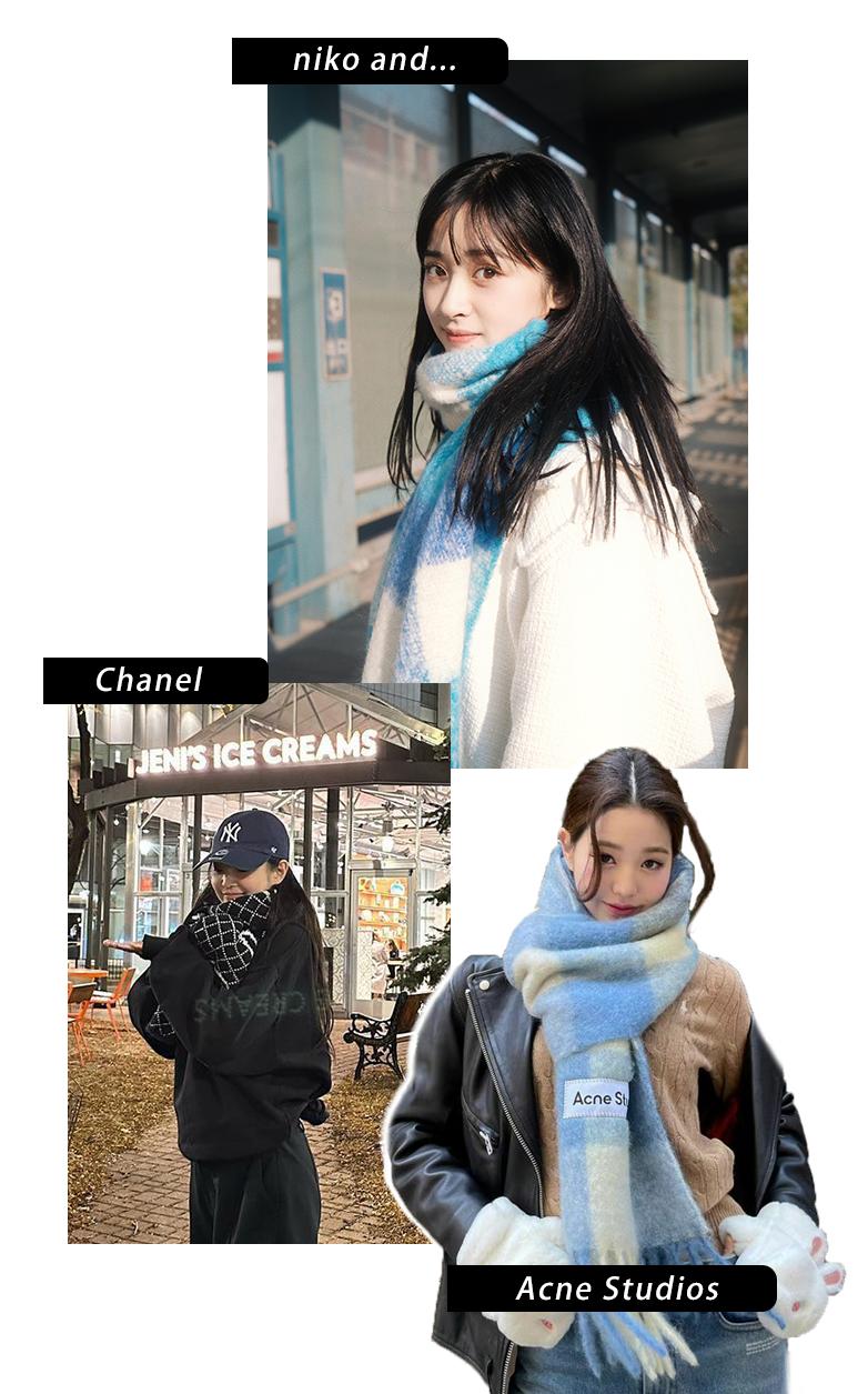 大衣围巾冬天最慵懒时髦的组合,大衣围巾入冬王炸组合