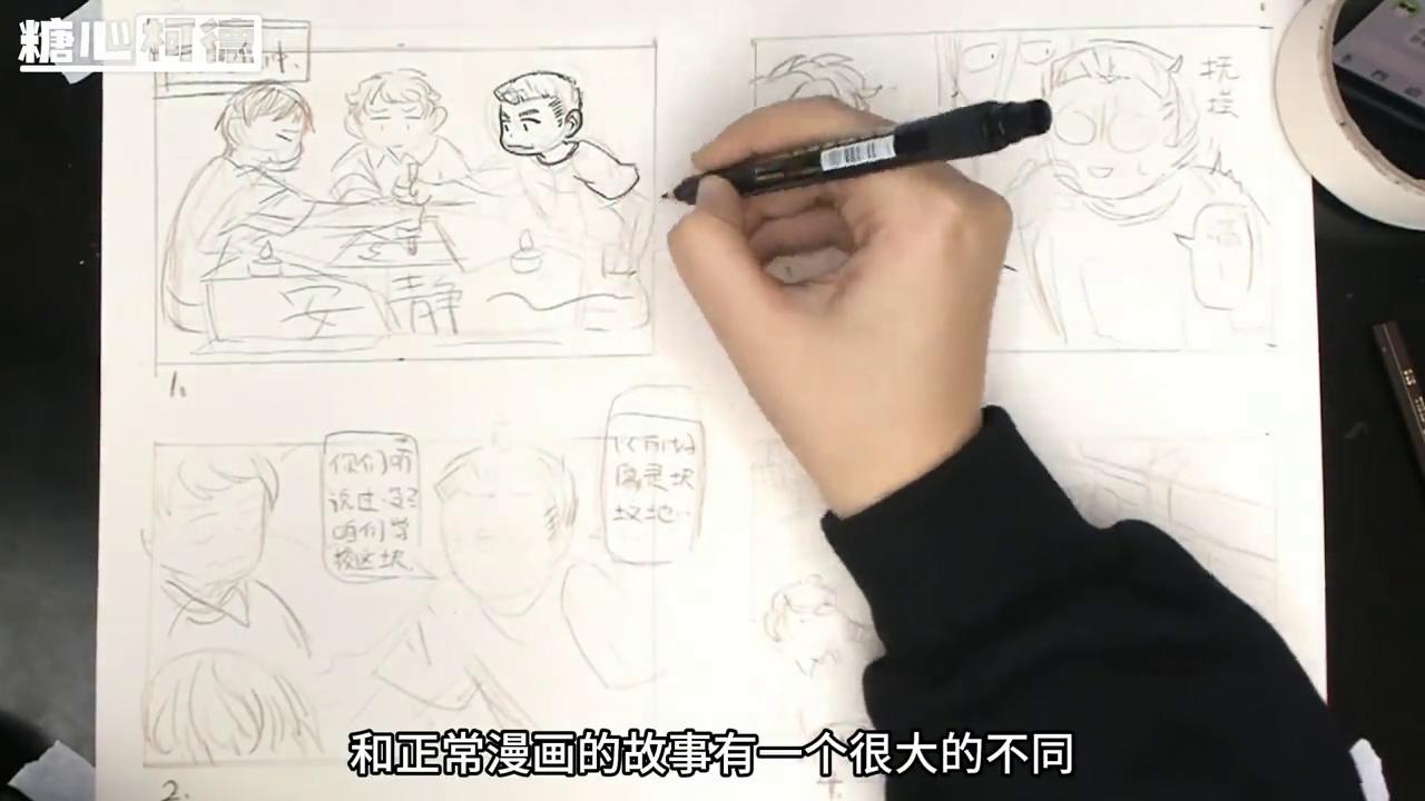 手绘四格漫画教程,高级动漫教程手绘漫画