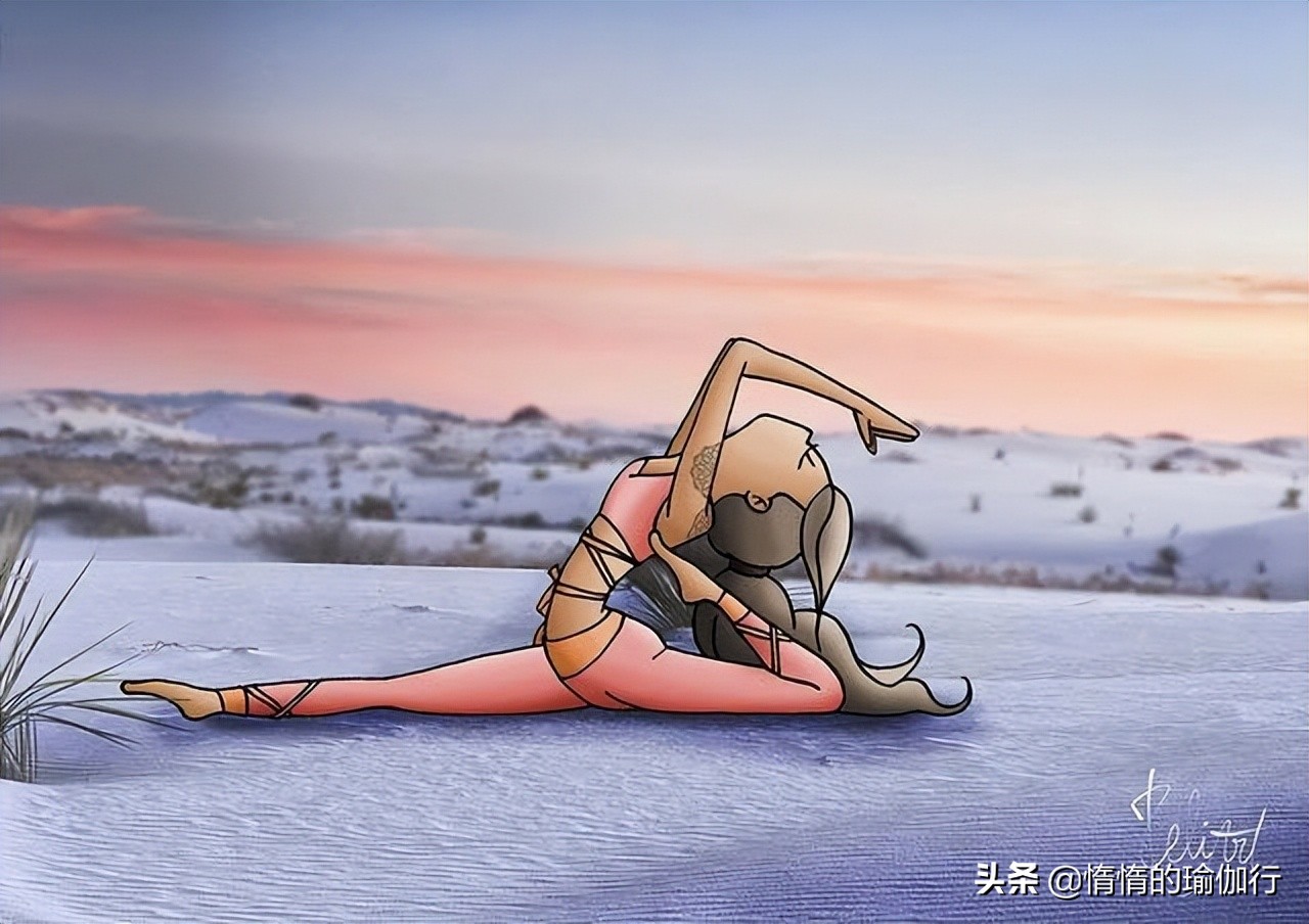 0基础瑜伽初学者6点直播老师,瑜伽老师练习瑜伽