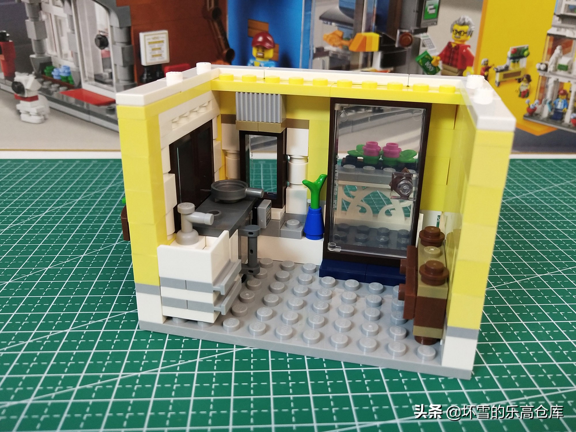 又大又炫酷的城市乐高,乐高创意百变街