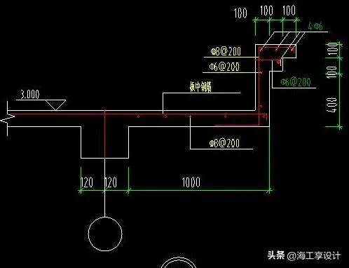 农村自建房悬挑梁钢筋计算公式,农村建房悬梁钢筋规格