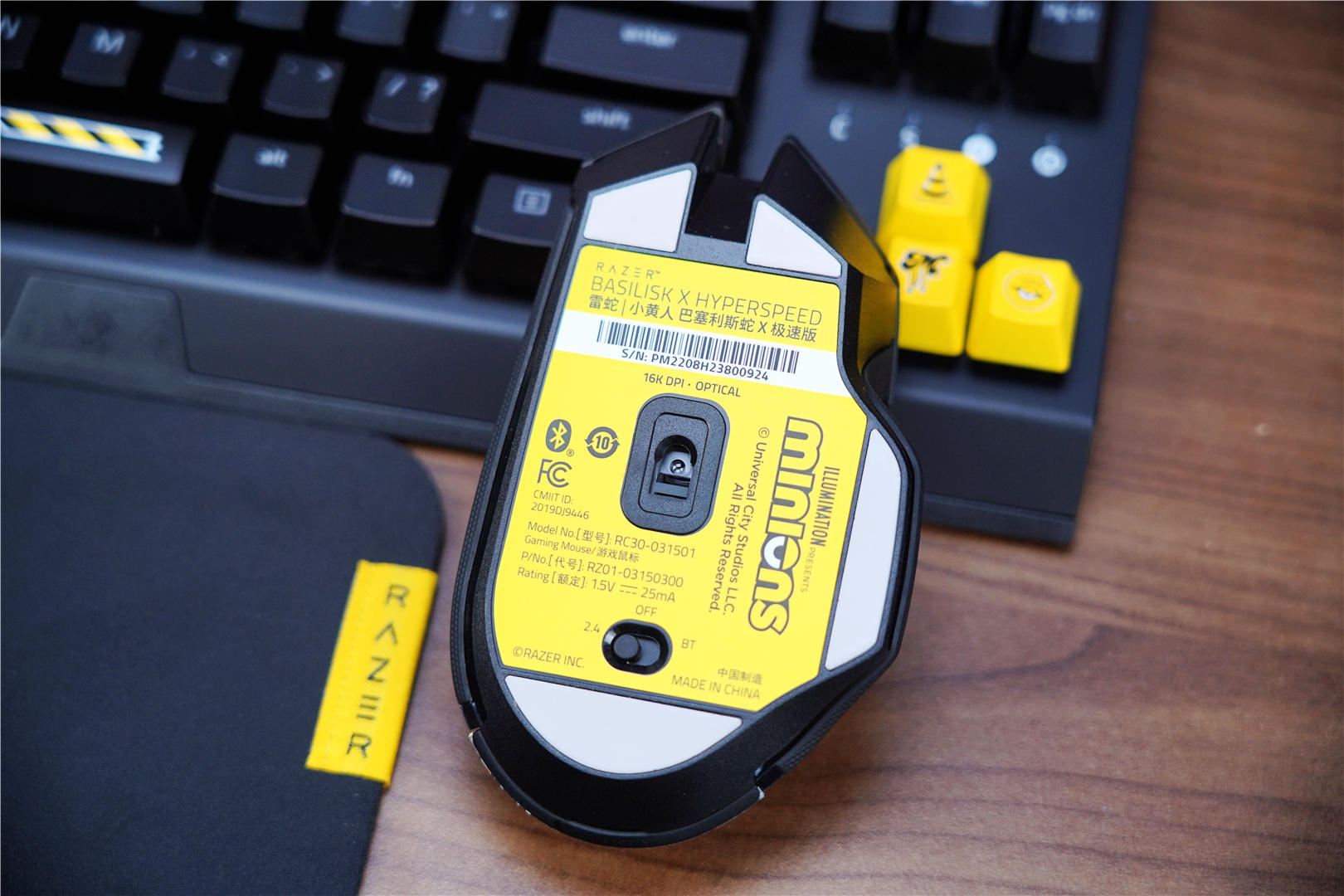 雷蛇黑寡妇小黄人联名,雷蛇小黄人什么时候发布的