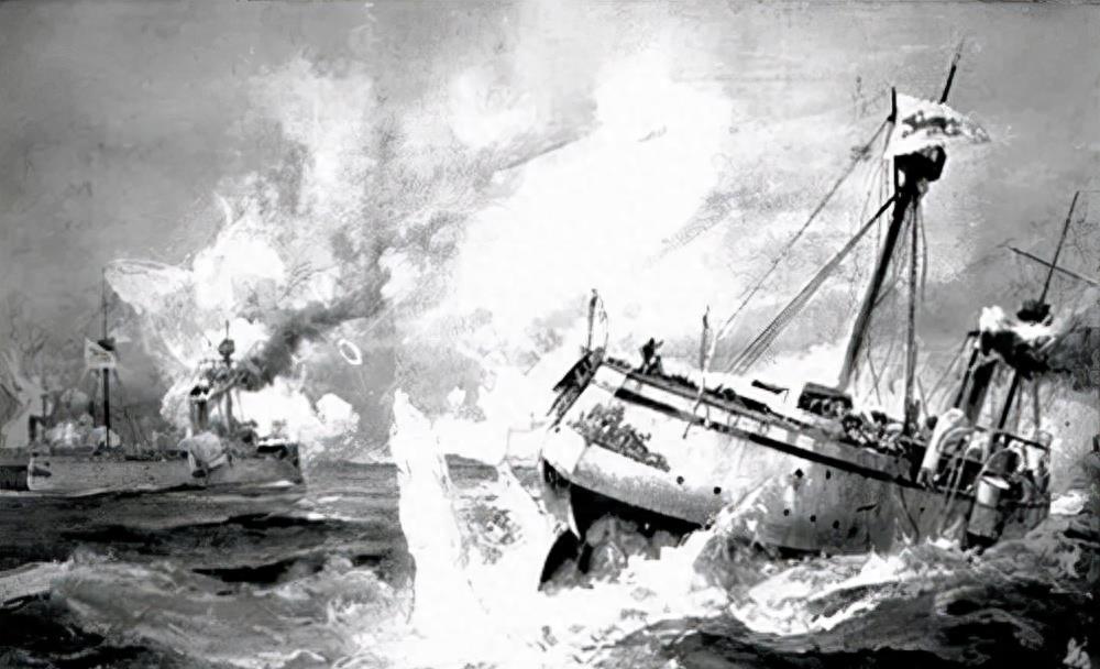 甲午海战沉没125年的定远舰纪录片,沉没124年后被打捞的军舰