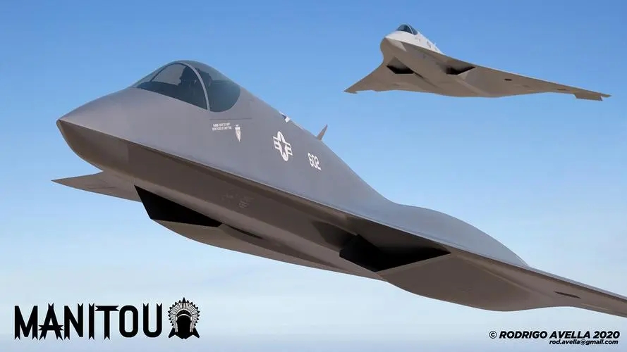 美军六代机有多强完胜f22,六代战斗机首次亮相