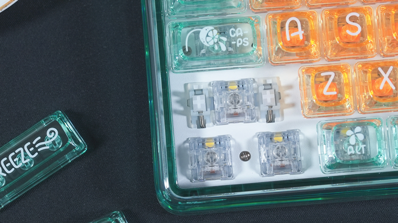 lofree洛斐机械键盘测评,洛斐全透明机械键盘