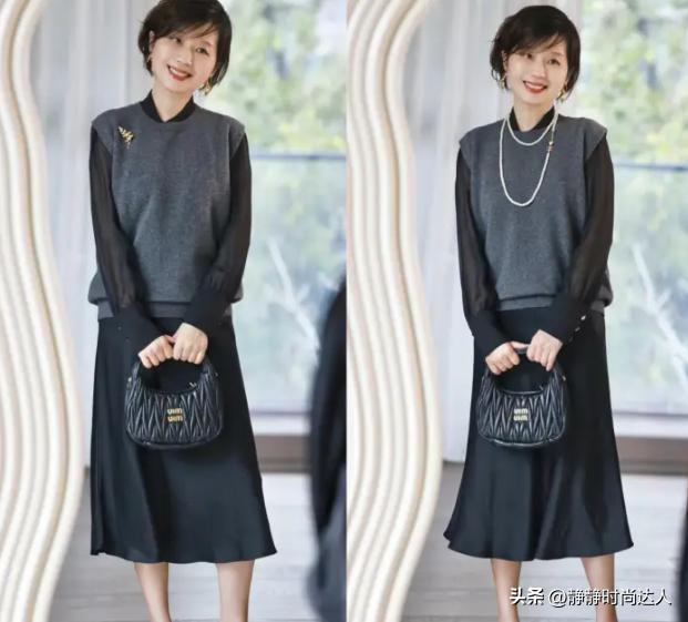 50岁左右妈妈穿的衣服,适合50岁妈妈的衣服高级感