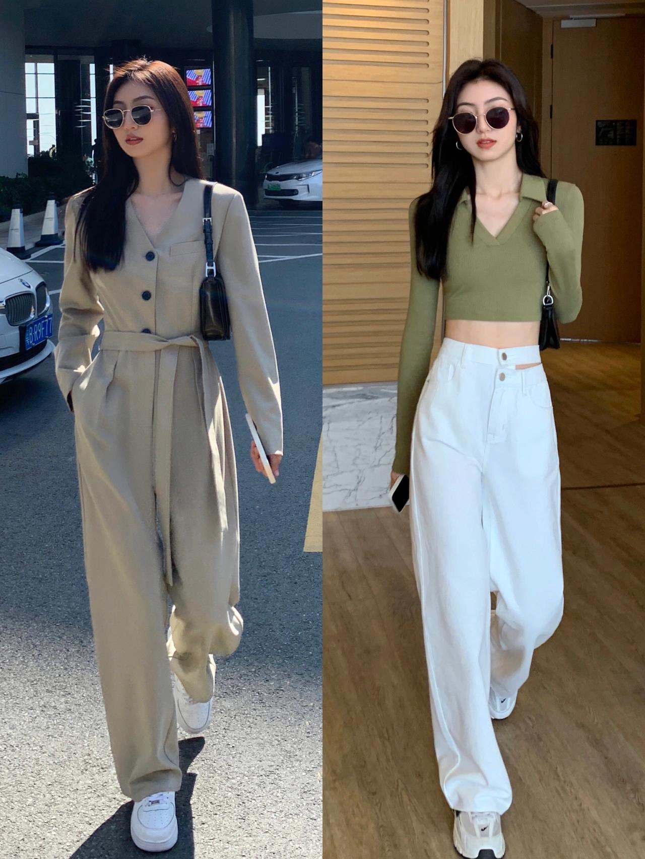 西装裤怎么穿才是正确的,上班穿的直筒西装裤