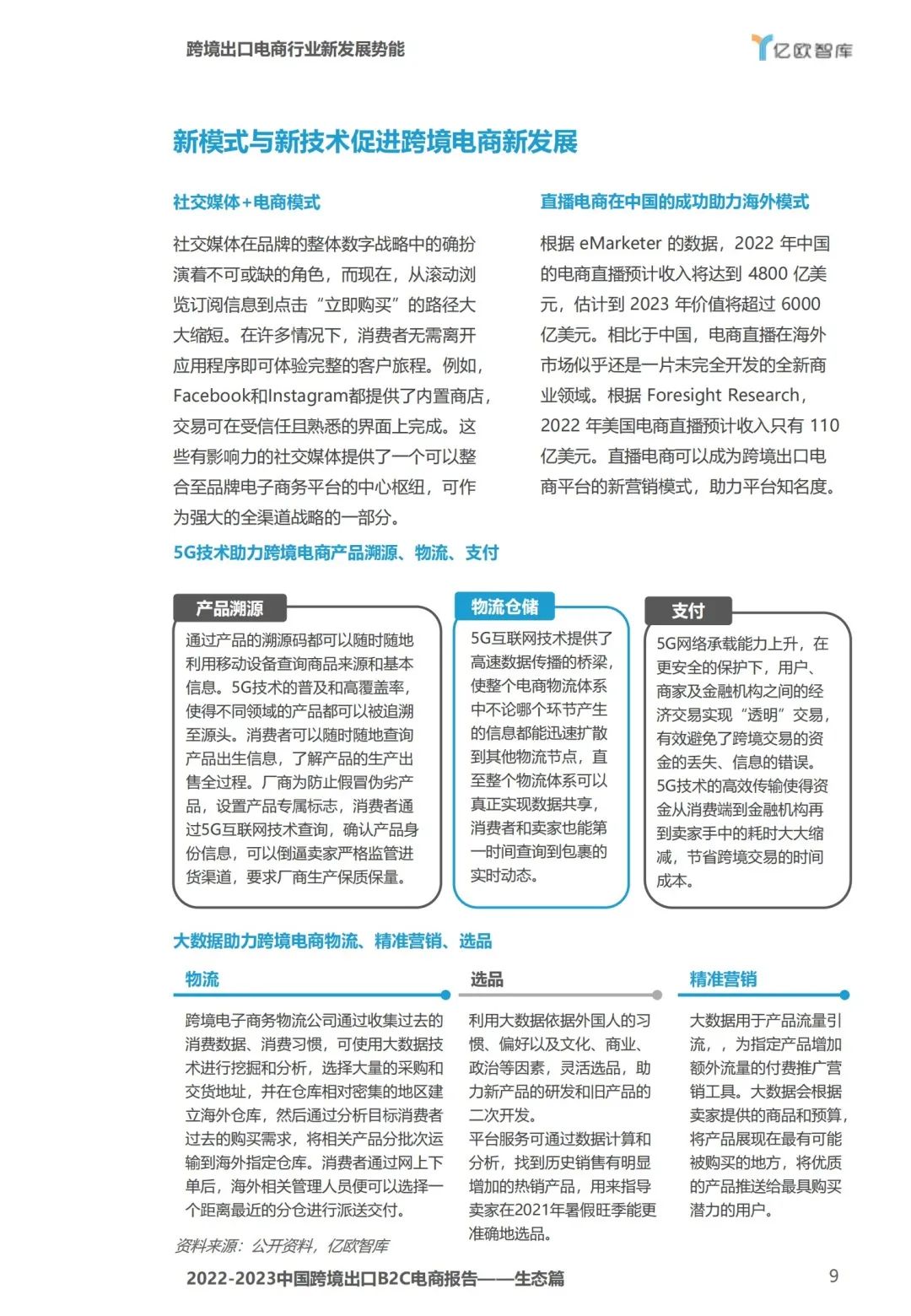 2023年跨境电商出口数据,2022中国跨境电商报告