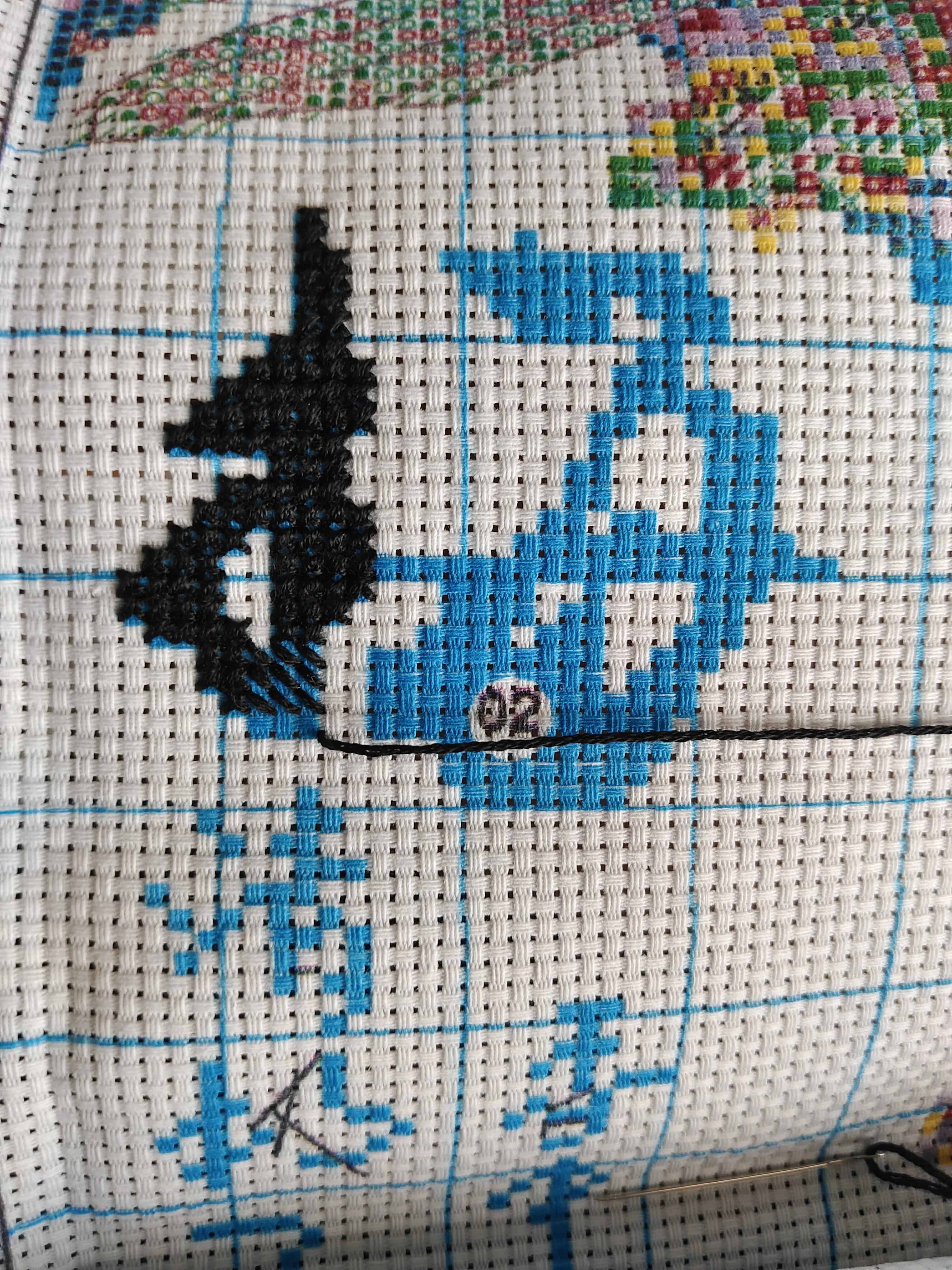 十字绣强迫症,强迫症绣十字绣