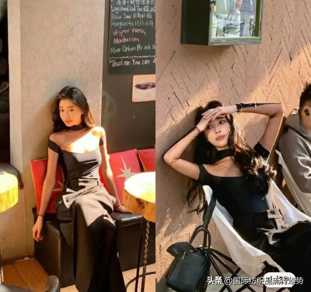 娜扎束脚哈伦裤,娜扎单眼皮连体裤