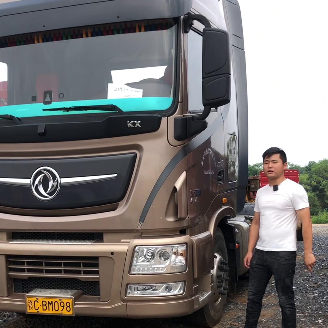 二手天龙牵引车600马力11万元,二手天龙kl牵引车450马力