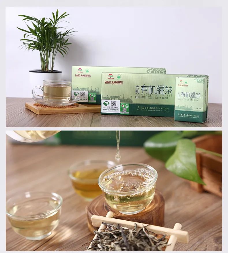 大明山有机绿茶,弱水三千只取一杯茶