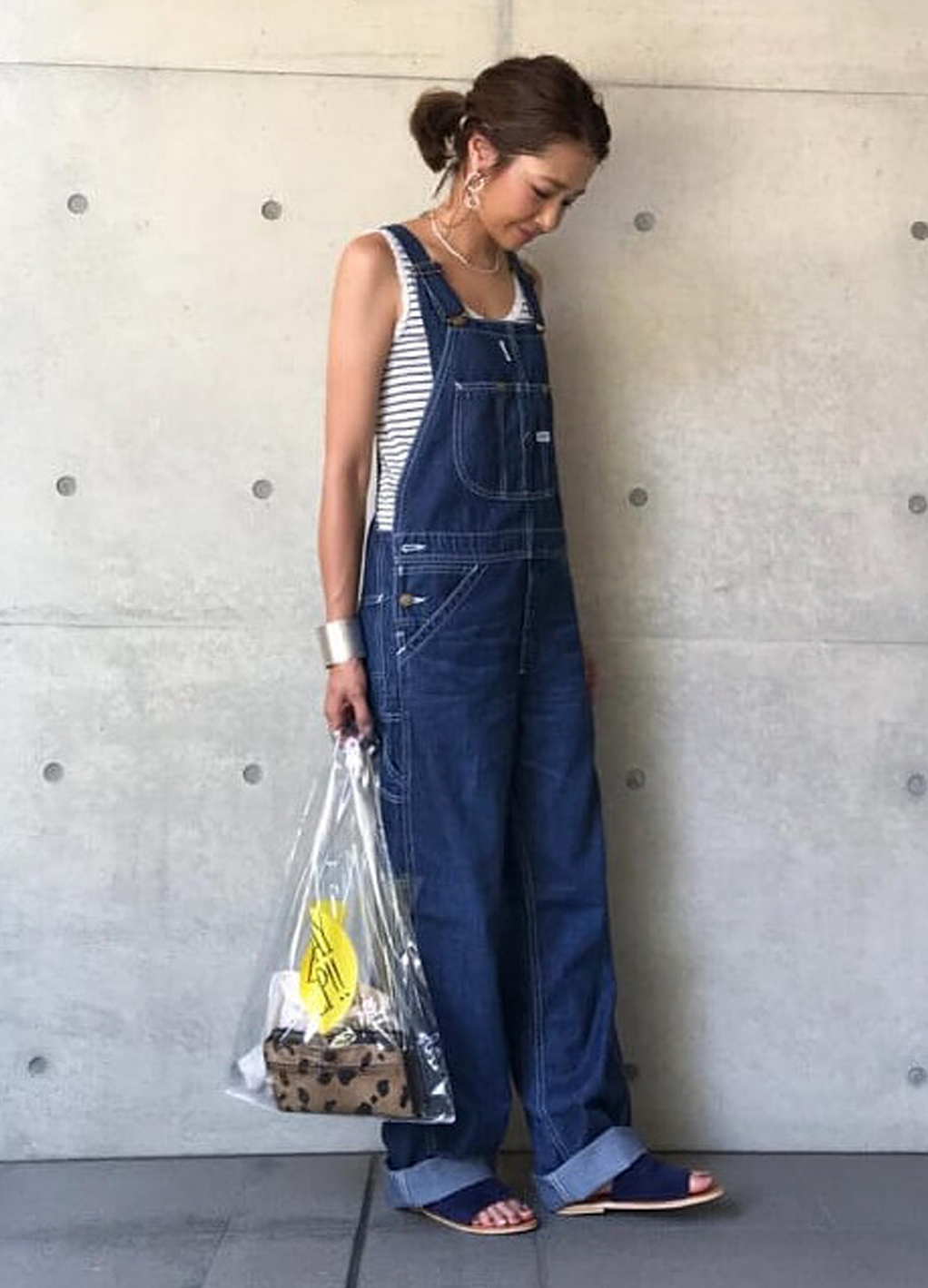 宽松可爱减龄背带裤,日系甜美背带裤