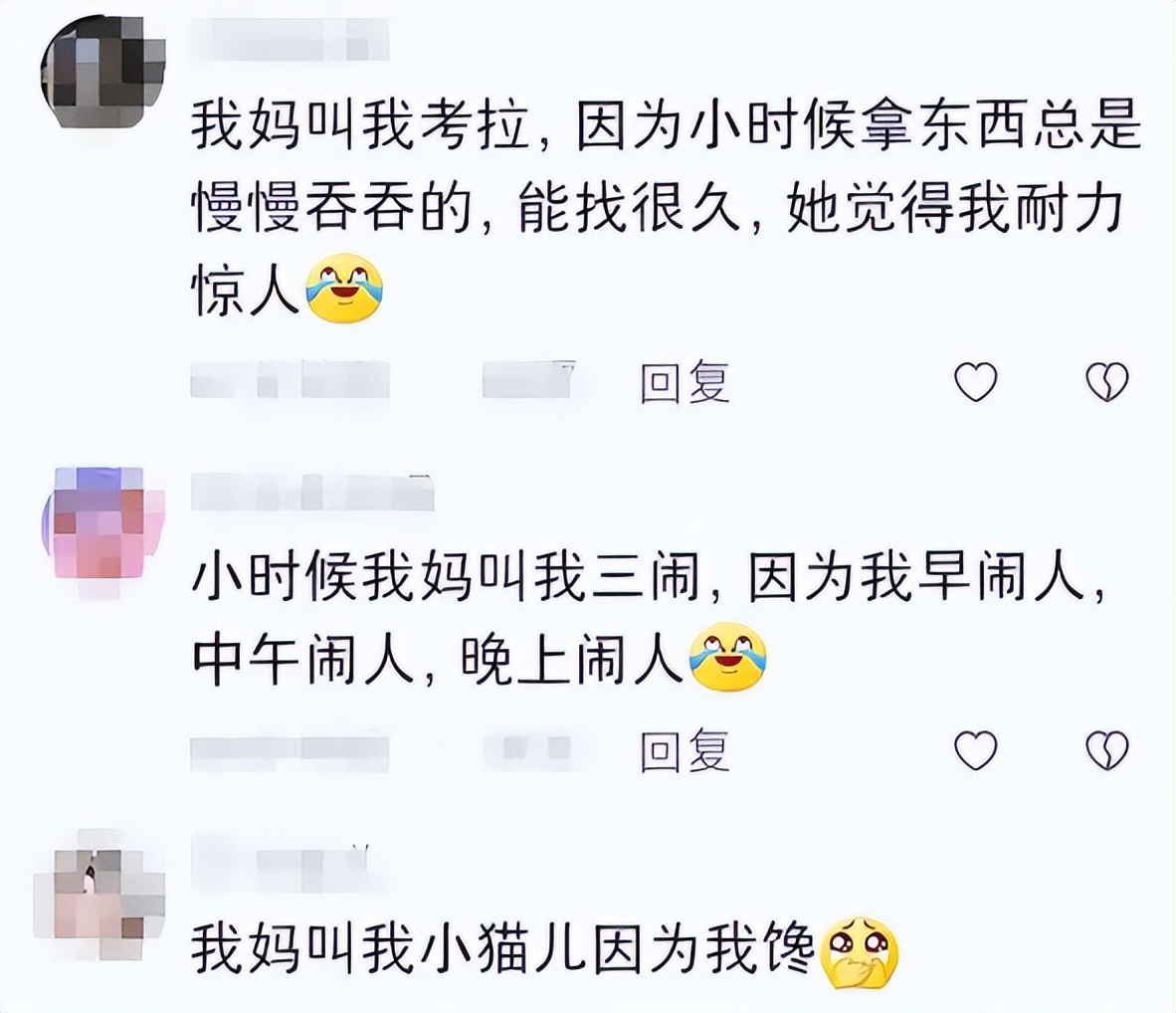 父母给自己起的奇葩外号,父母取的奇葩外号