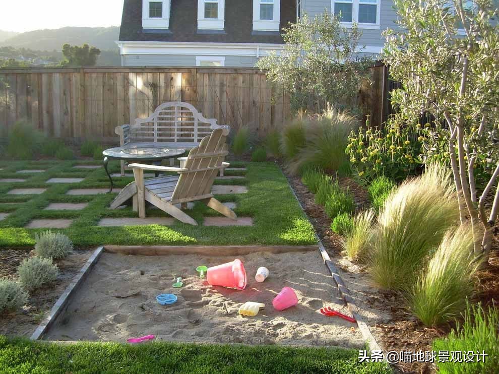 儿童院子怎么设计游乐的地方,庭院景观设计儿童