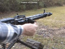 撕布机枪,通用机枪的鼻祖二战德军mg34机枪