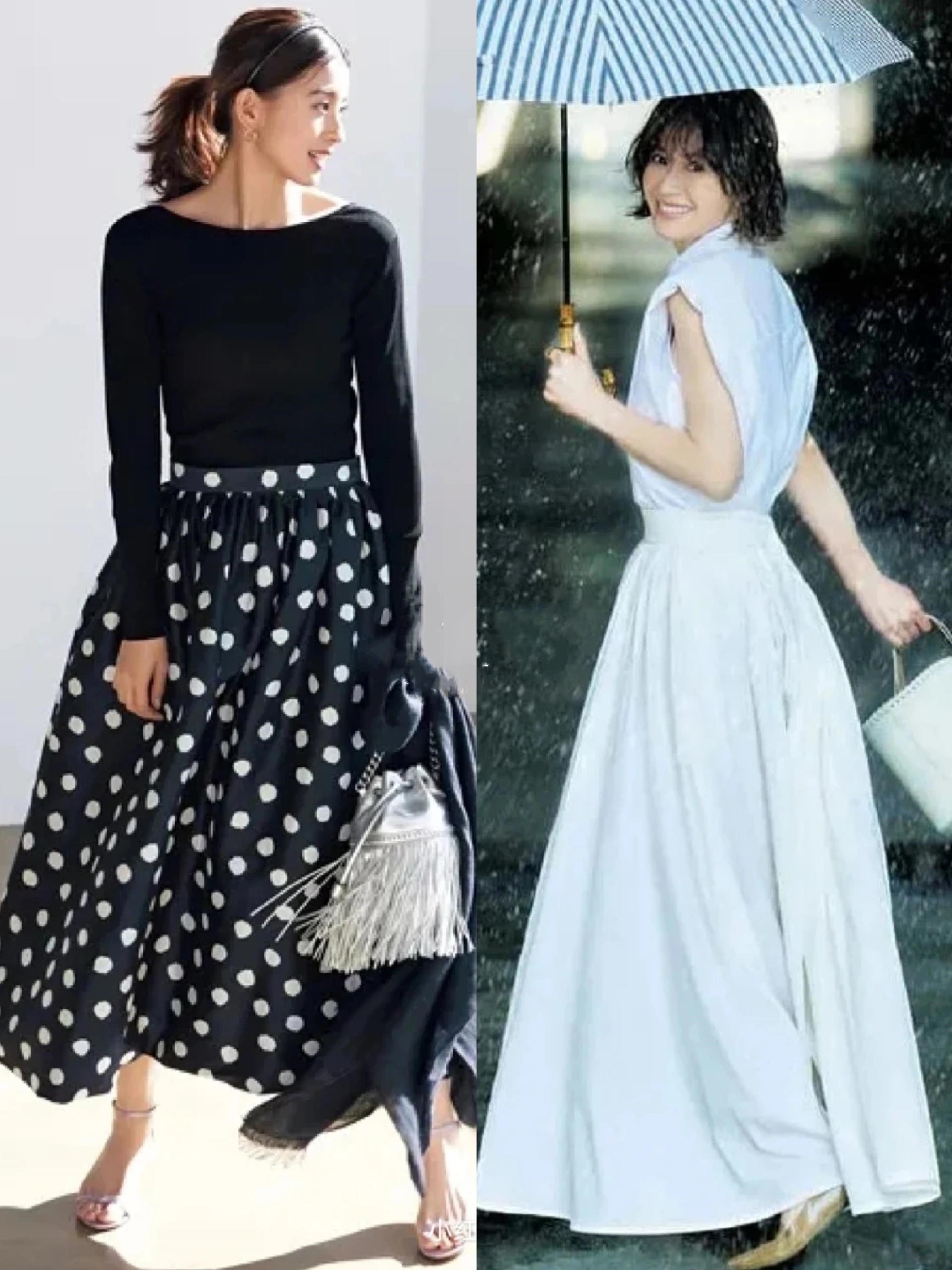 中年小香风搭赫本裙,赫本裙怎么搭配上衣不显老