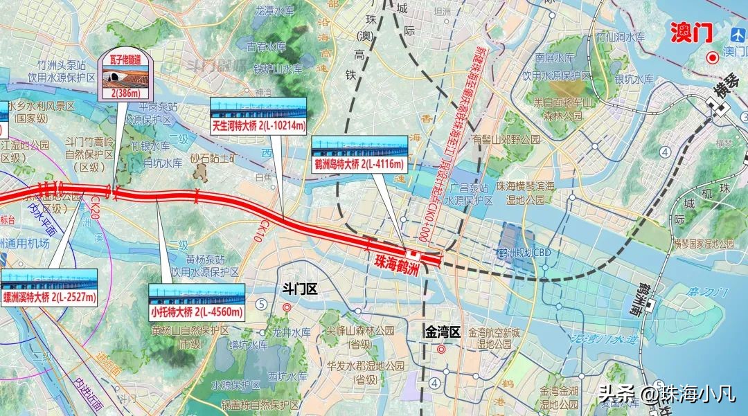 珠海交通最新消息,珠海未来10年交通格局曝光