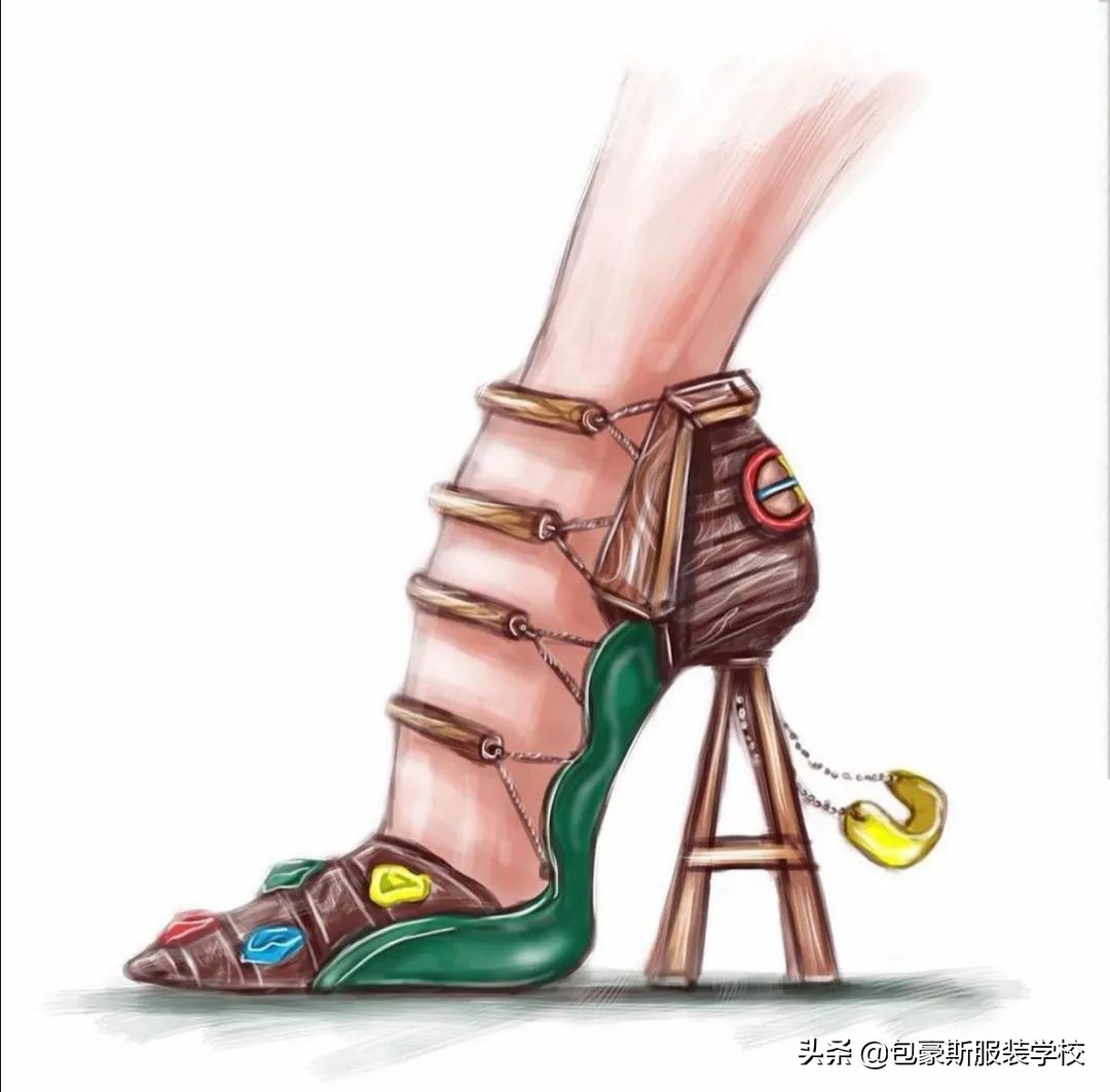 国际时尚插画师插画作品欣赏图文,创意插画古埃及