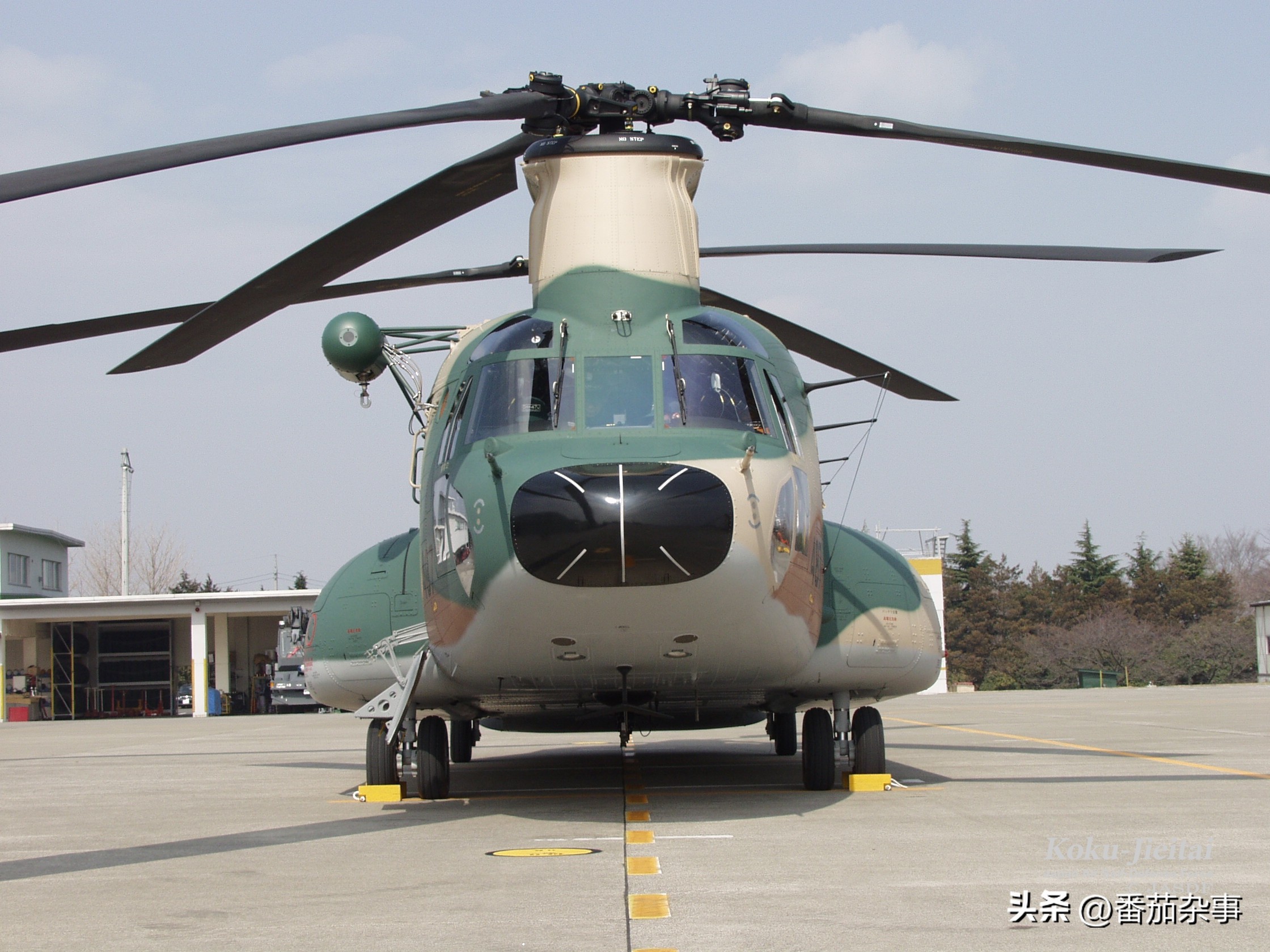 自卫队mh53直升机,日本陆上自卫队ch-47直升机